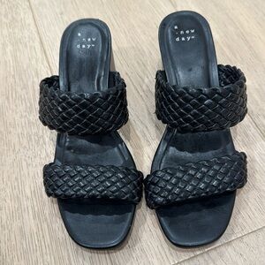 Braided sandals